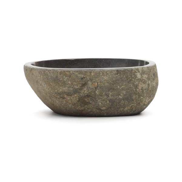 Sivi kameni okrugao umivaonik ø 40 cm Tetsu – Kave Home