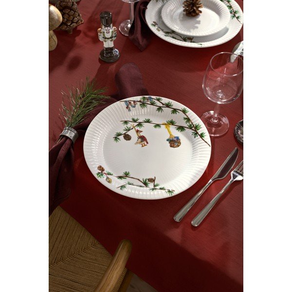 Bijeli porculanski tanjur s božićnim motivom ø 27 cm Hammershøi Christmas – Kähler Design-image-3