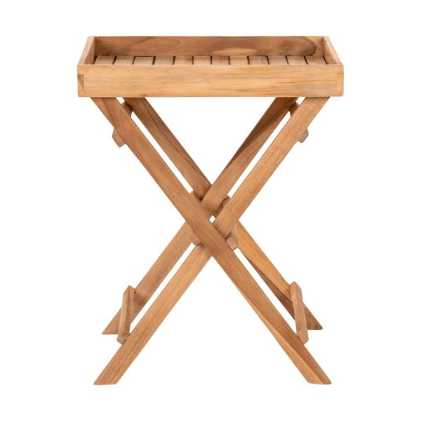 Vrtni stol za posluživanje od masivne tikovine 29x39 cm Ronda – House Nordic-image-1