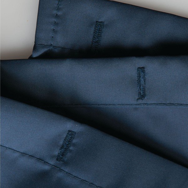 Plava zavjesa za tuš iDesign, 200 x 180 cm-image-1