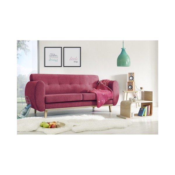 Crvena dupla sofa Bobochic Paris Viking-image-1