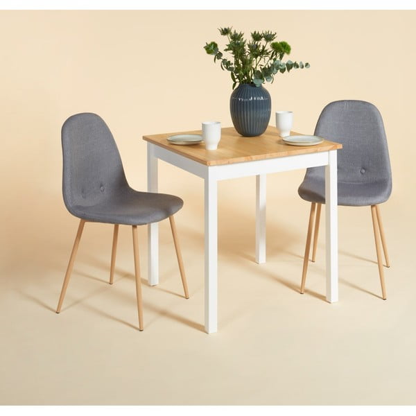 Set od 2 svijetlo sive blagovaonske stolice Bonami Essentials Lissy-image-1