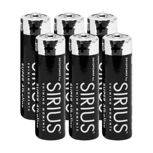 Alkalne baterije u setu 6 kom DecoPower – Sirius-image-1