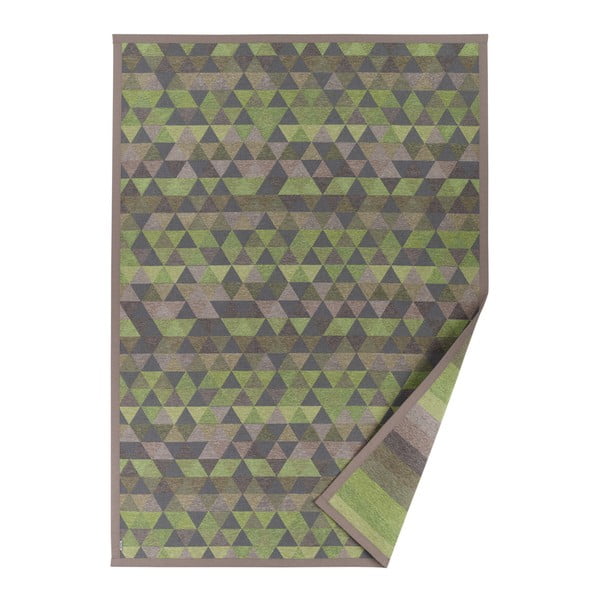 Zeleni dvostrani tepih Narma Luke Green, 100 x 160 cm
