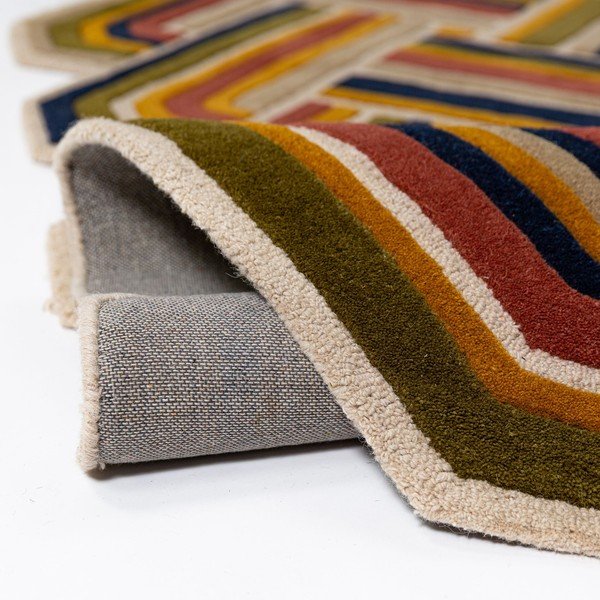 Ručno rađen vunen tepih 140x200 cm Lattice Shaped  – Flair Rugs-image-2