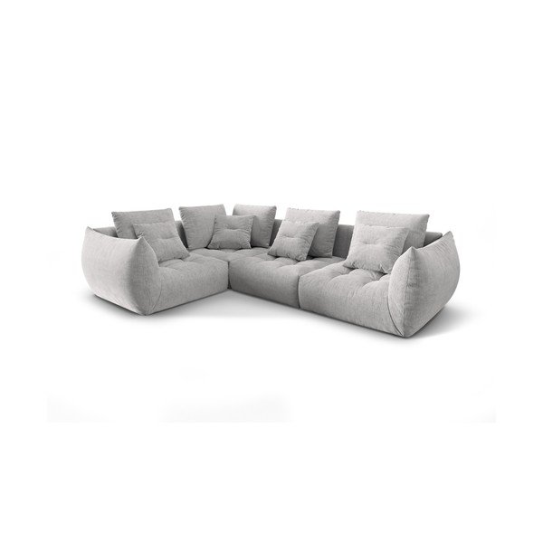 Svijetlo siva kutna garnitura (s lijevim kutom) Bloom – Micadoni Home-image-2