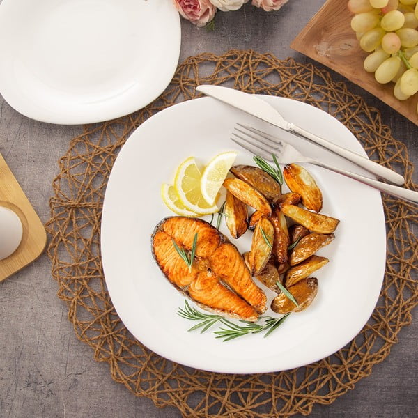 Staklen servis za jelo 18 kom LUNA – Orion-image-4