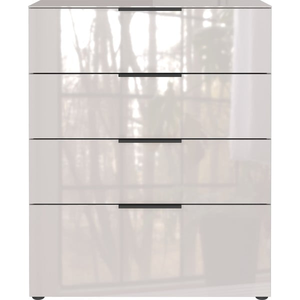 Krem visoka komoda 83x102 cm Oakland – Germania