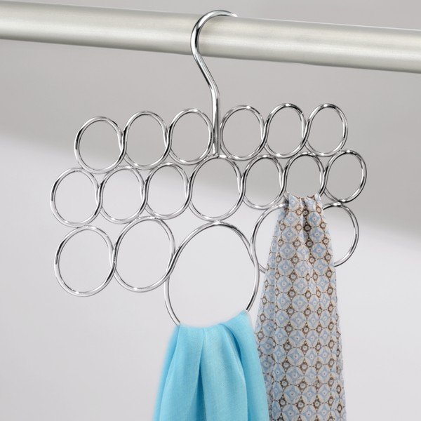 Metal vješalica za šalove i Idesign osi, 25 x 28,5 cm-image-1