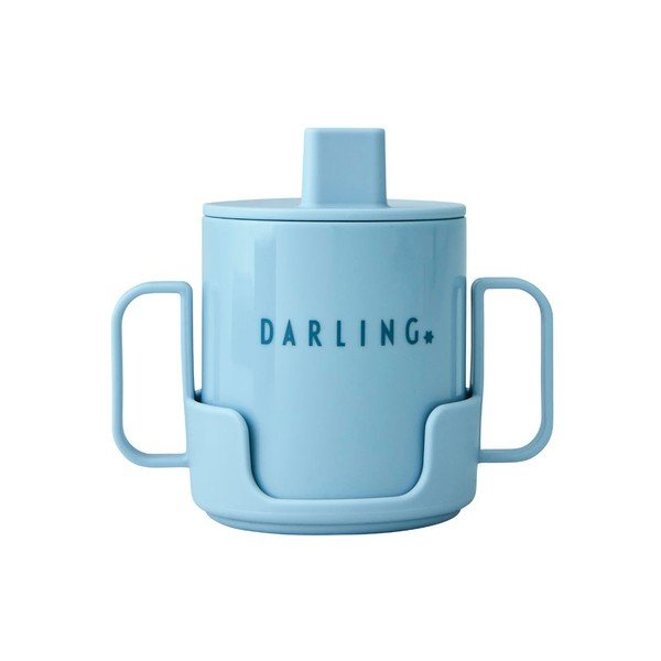 Svijetloplava dječja šalica Design Letters Mini Darling-image-2