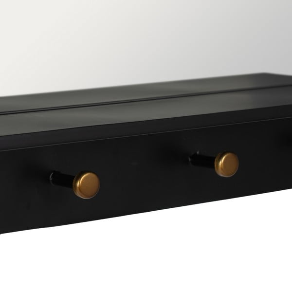 Zidno s vješalicom ogledalo 69x43 cm – Ixia-image-4