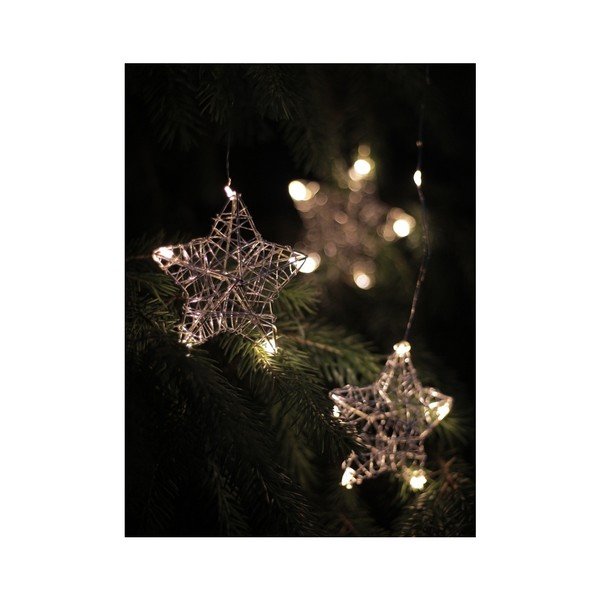 LED svijetleća girlanda sa 4 viseće zvjezdice DecoKing Stars, 38 svjećica, duljina 0,75 m-image-4