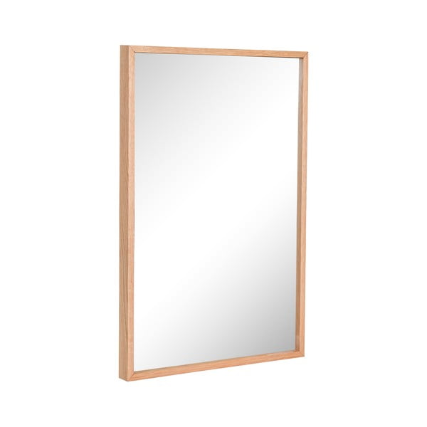 Zidno ogledalo s okvirom od masivnog drveta Depth – Hübsch-image-2