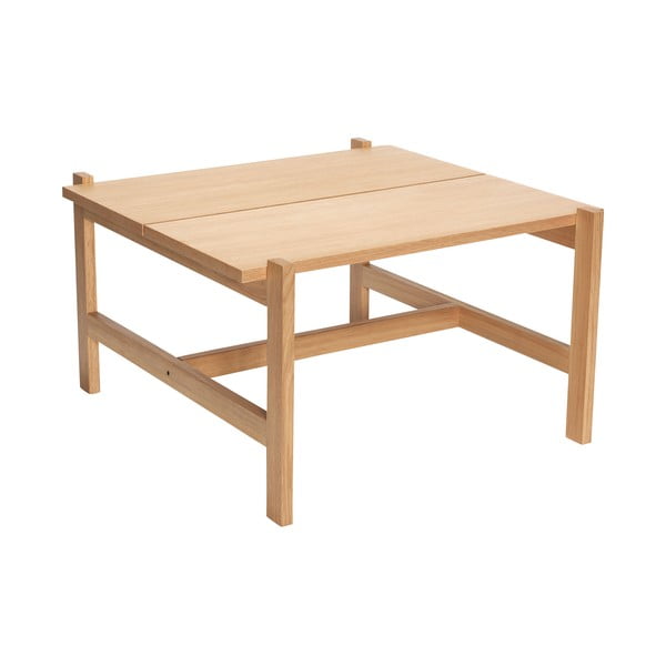 Stolić za kavu s pločom stola u dekoru hrasta u prirodnoj boji 80x80 cm Dash – Hübsch-image-2