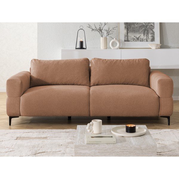 Sofa boja terakote 217 cm Helio – Ropez-image-1