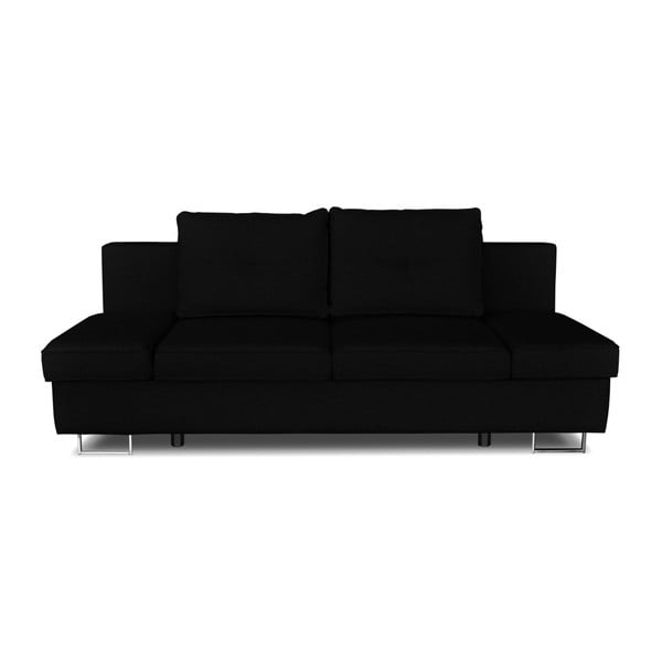 Crni bračni kauč na razvlačenje Windsor &amp; Co. Sofe Iota