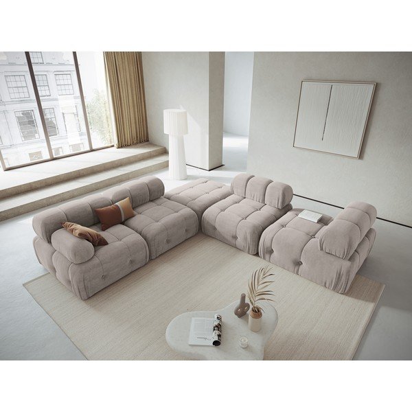 Svijetlo siva modularna sjedeća garnitura Ferento – Cosmopolitan Design-image-1