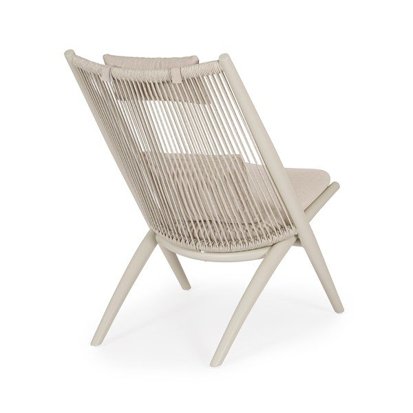 Bež metalna vrtna fotelja Aloha – Bizzotto-image-4