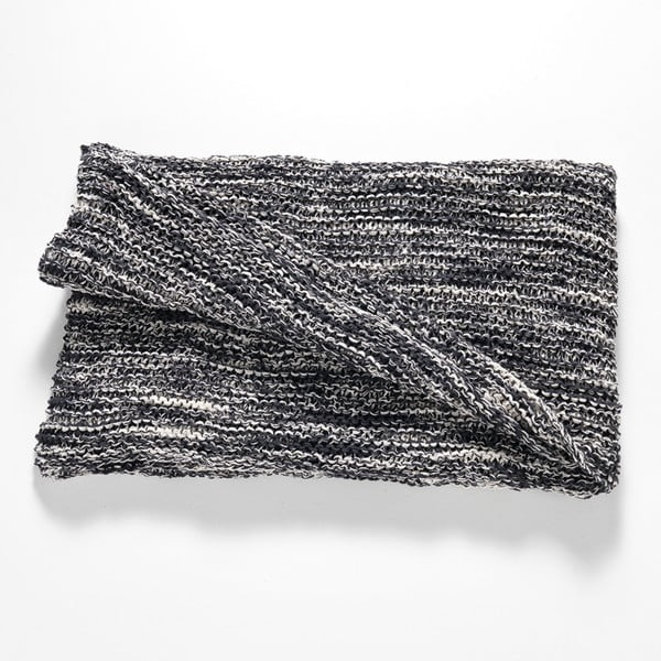 Sivi pamučni pokrivač Tomasucci Blend, 70 x 130 cm