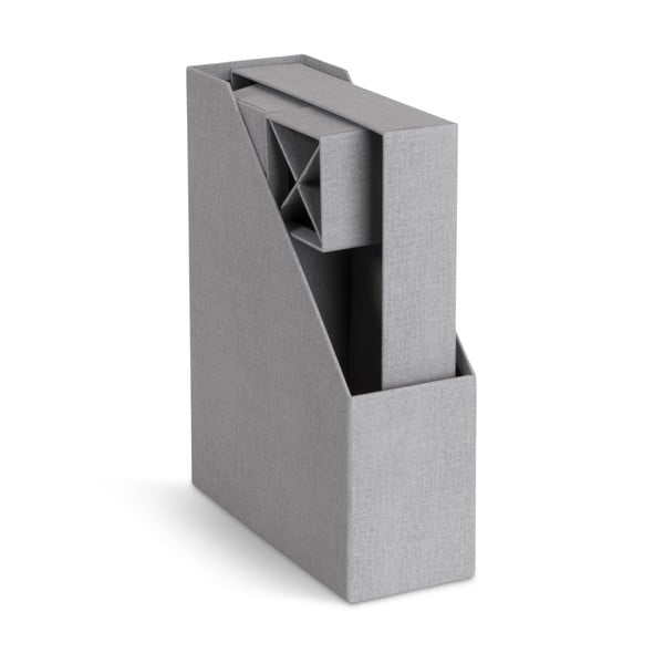 Kartonski uredski organizatori u setu 4 kom Hugo Canvas Paper Laminate – Bigso-image-2