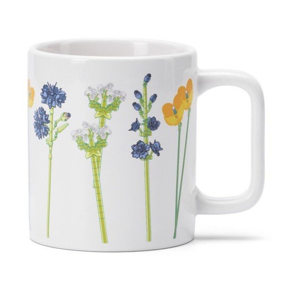 Bijela keramička dječja šalica 300 ml Meadow Flowers – LEGO®