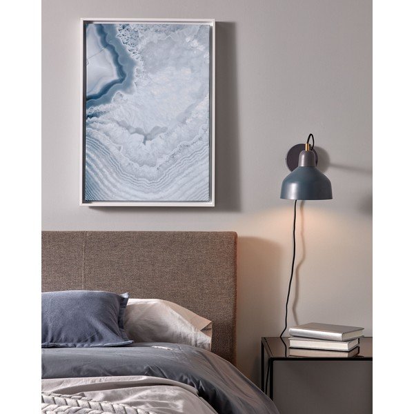 Petrolej zelena zidna lampa Olimpia – Kave Home-image-1