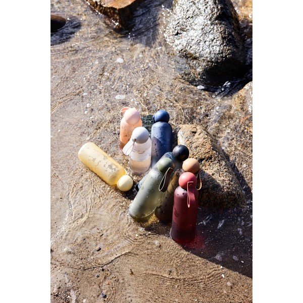 Zelena boca za vodu za put od reciklirane plastike 650 ml Tom – Sagaform-image-2
