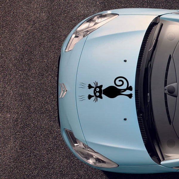 Naljepnica Fanastick Cat And The Door-image-1