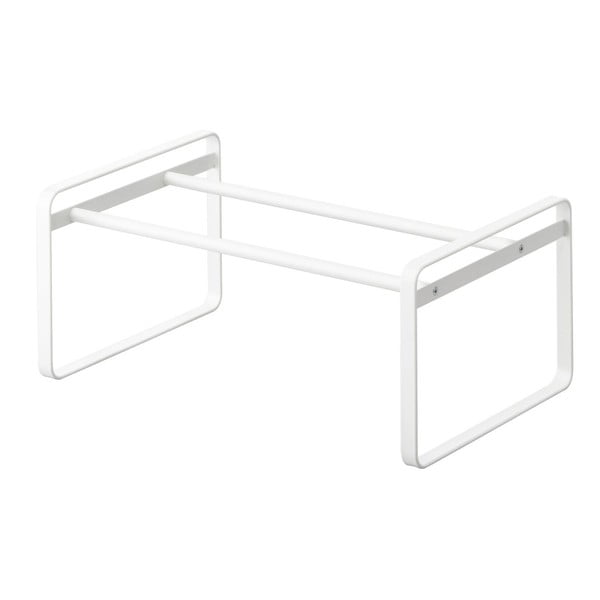 Bijeli metalni teleskopski stalak za cipele Kobe - YAMAZAKI-image-2