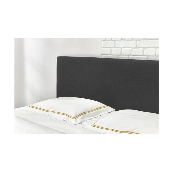 Tamno sivi/u prirodnoj boji bračni krevet s podnicom 160x200 cm Noa – Bobochic Paris-image-4