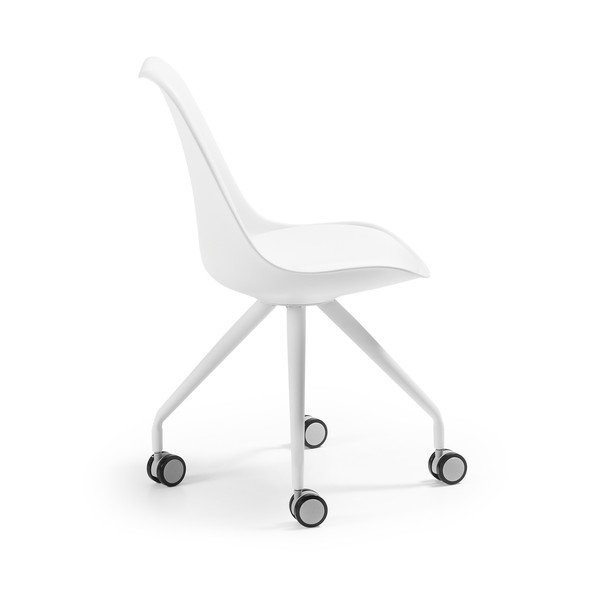 Bijela uredska stolica Kave Home Lars-image-2