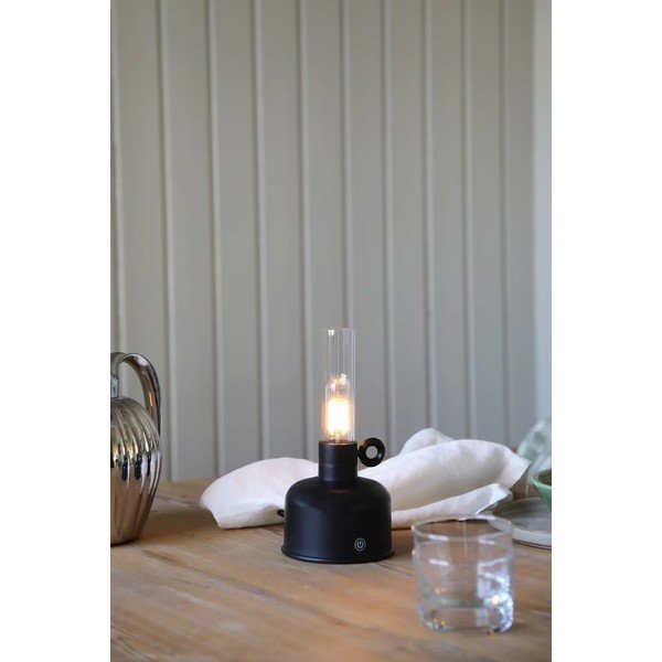 Crna LED stolna lampa (visina 22 cm) Astrid – Markslöjd-image-1