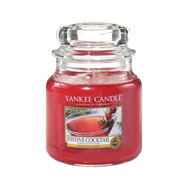 Svečani koktel Yankee Candle, vrijeme gorenja 65 - 90 sati