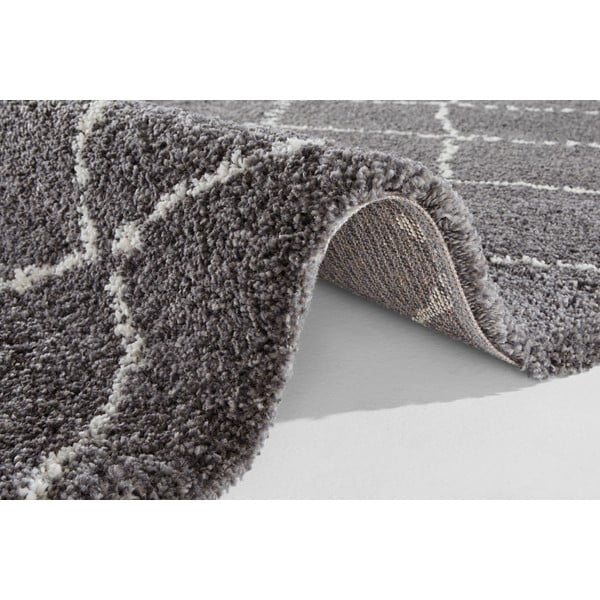 Sivi tepih metvice rugs hash, 120 x 170 cm-image-1