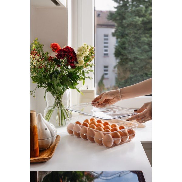 Plastičan organizator za jaja u hladnjaku 33x21 cm – Casa De Engel-image-2