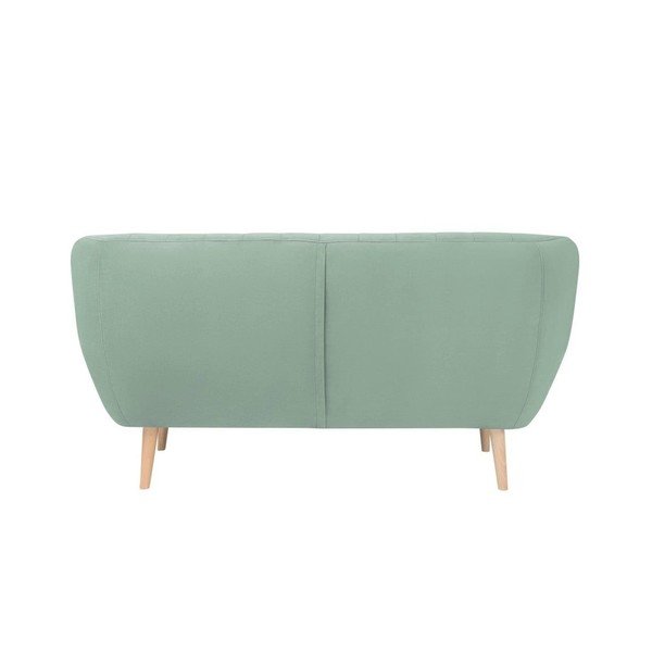 Mentol zelena baršunasta sofa Mazzini Sofas Sardaigne, 158 cm-image-3