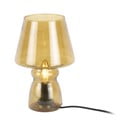 Stolna svjetiljka u senf žutoj boji Leitmotiv Glass, visina 25 cm