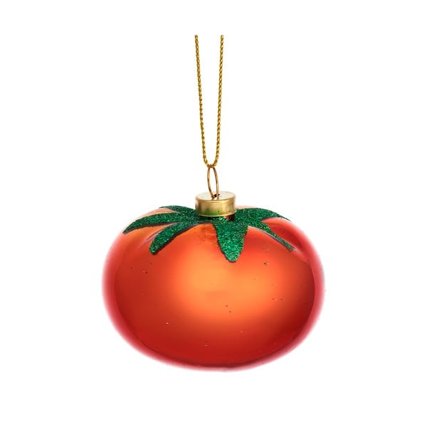 Stakleni ukras za božićno drvce Tomato – Sass & Belle