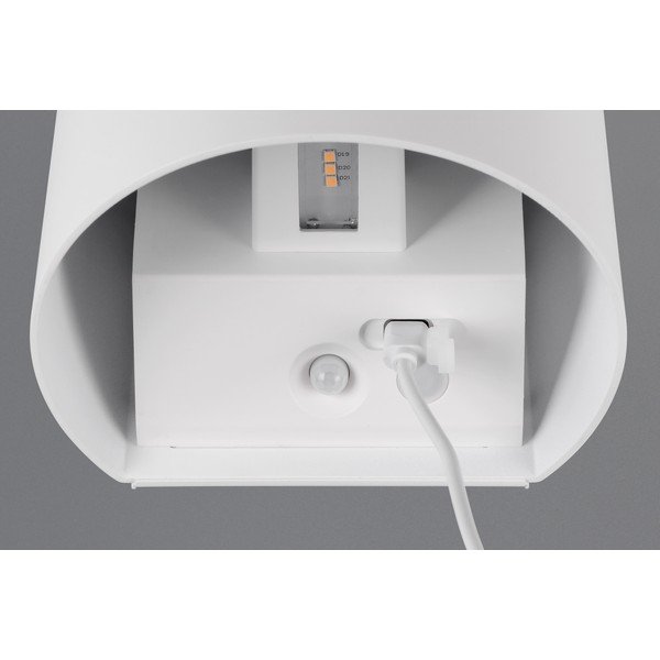 LED zidna vanjska svjetiljka sa senzorom pokreta s USB (visina 10 cm) Genie – Reality-image-3