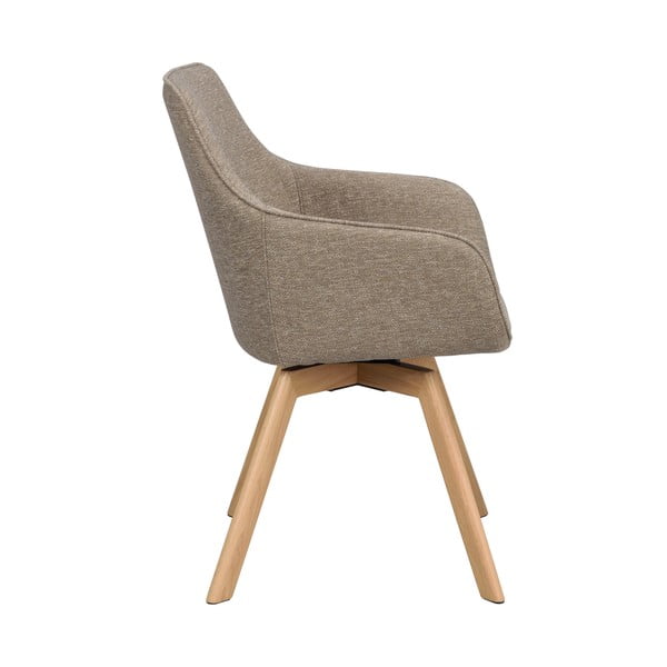 Bež podstavljene blagovaonske stolice u setu 2 kom Alison – Rowico-image-4