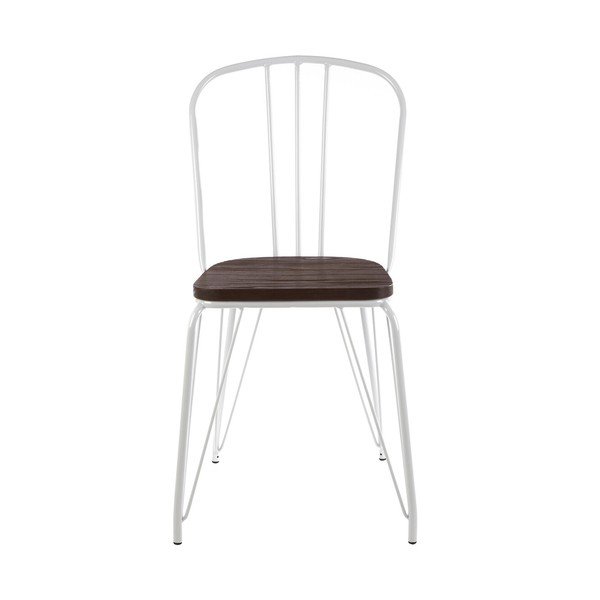 Bijela/u prirodnoj boji blagovaonska stolica od čvrstog brijesta District – Premier Housewares-image-2