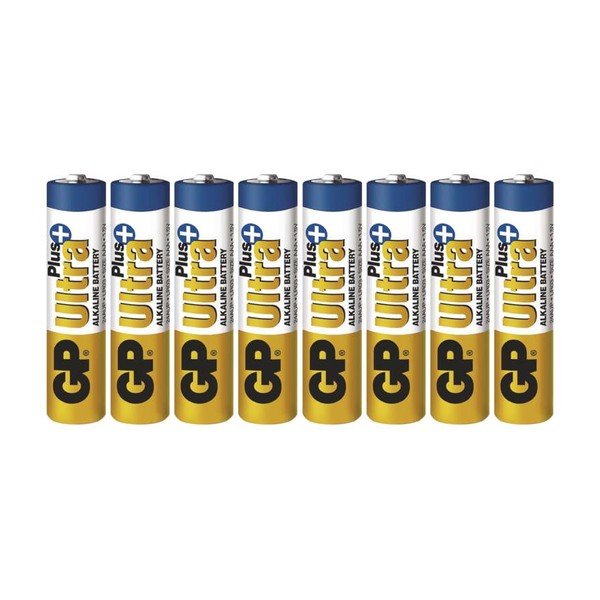 Set od 8 alkalnih baterija EMOS GP Ultra Plus AAA-image-1
