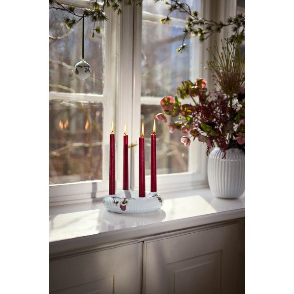 Porculanski adventski svijećnjak s božićnim motivom Hammershøi Christmas – Kähler Design-image-2