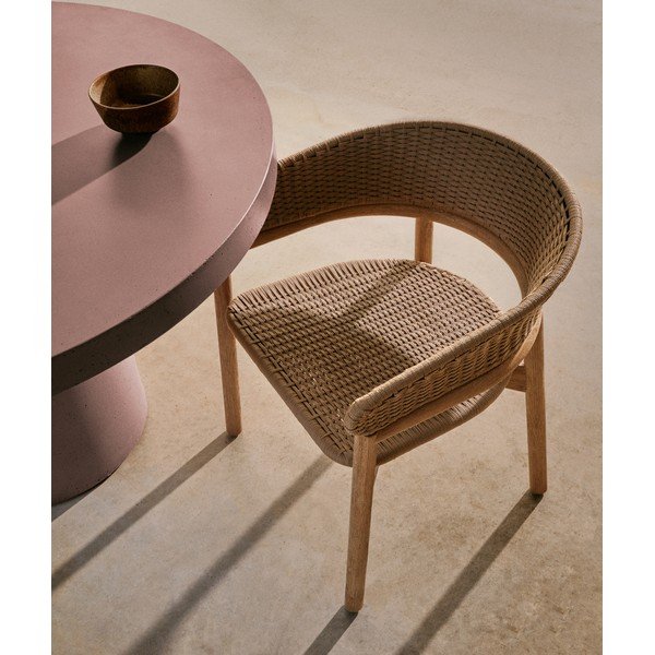 Okrugao vrtni stol betonski ø 120 cm Aiguablava – Kave Home-image-2