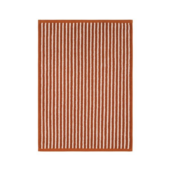 Konjak smeđi/krem pamučan ručnik 50x70 cm Dixie – Jotex