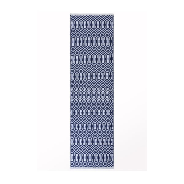 Plavo-bijela staza Asiatic Carpets Halsey, 66 x 240 cm