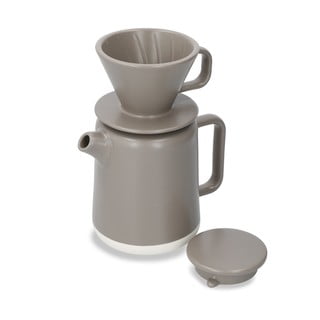 Smeđi keramički set čajnika i držač filtera za kavu 0,8 l La Cafetiere Seville - Kitchen Craft