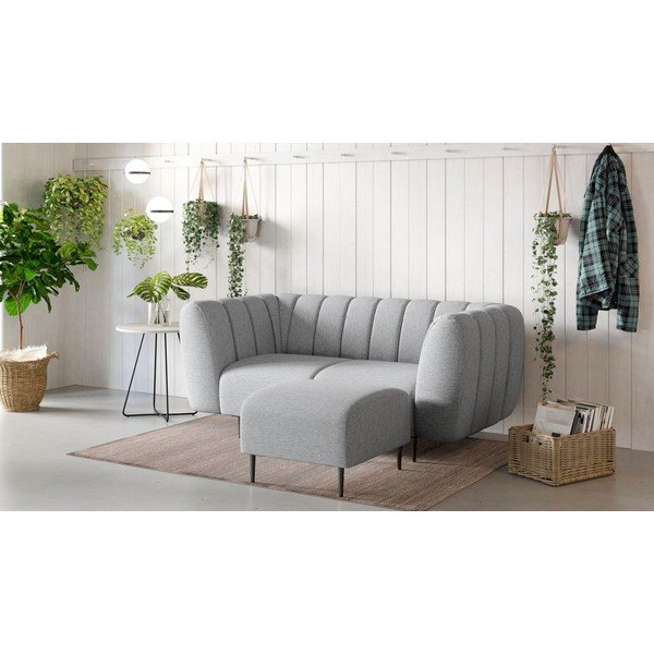 Svijetlo sivi tabure Shel – Ghado-image-3