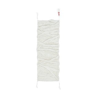 Bijela periva/ručno rađena vunena staza 70x200 cm Enkang Ivory – Lorena Canals