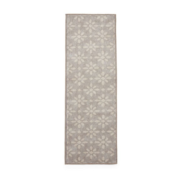 Svijetlo siva periva staza 61x170 cm Coral Light Grey – Think Rugs